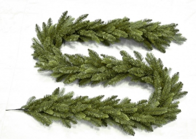 Čačinová girlanda z 2D + 3D ihličia ´Vermont´ 