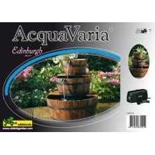 AquaVaria Edinburg - Fontána z drevených sudov